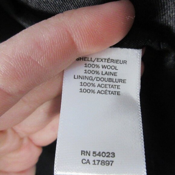 Banana Republic 100% Wool Tailored Fit Blazer Men 42 Long Grey Sport Coat 694 - Picture 5 of 16